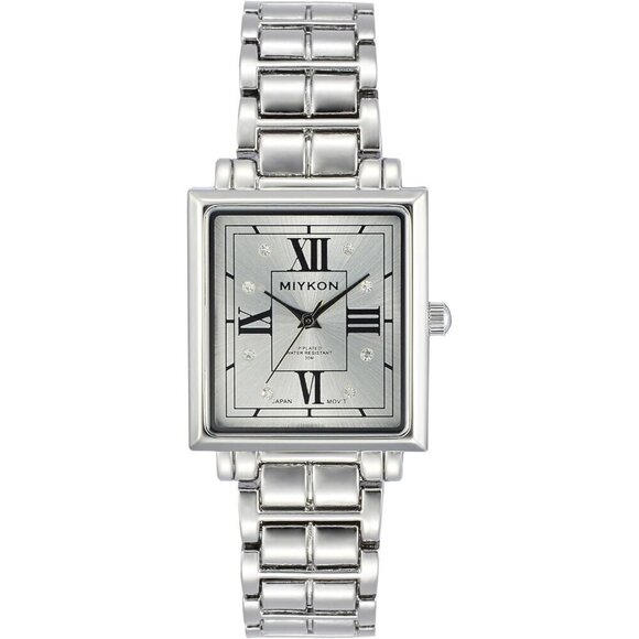 ?Women’s Sliver Chic Genuine Crystal Bracelet Watch main image 7